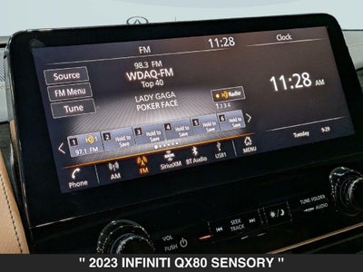 2023 INFINITI QX80 Sensory