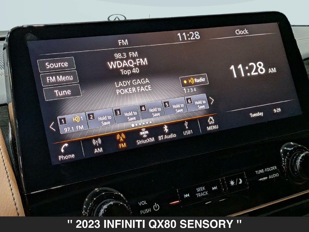 2023 INFINITI QX80 Sensory