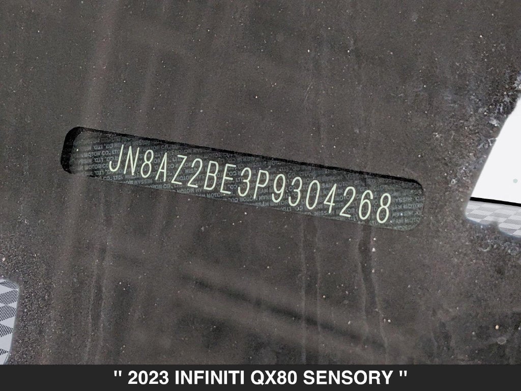 2023 INFINITI QX80 Sensory