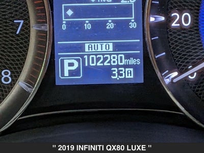 2019 INFINITI QX80 LUXE
