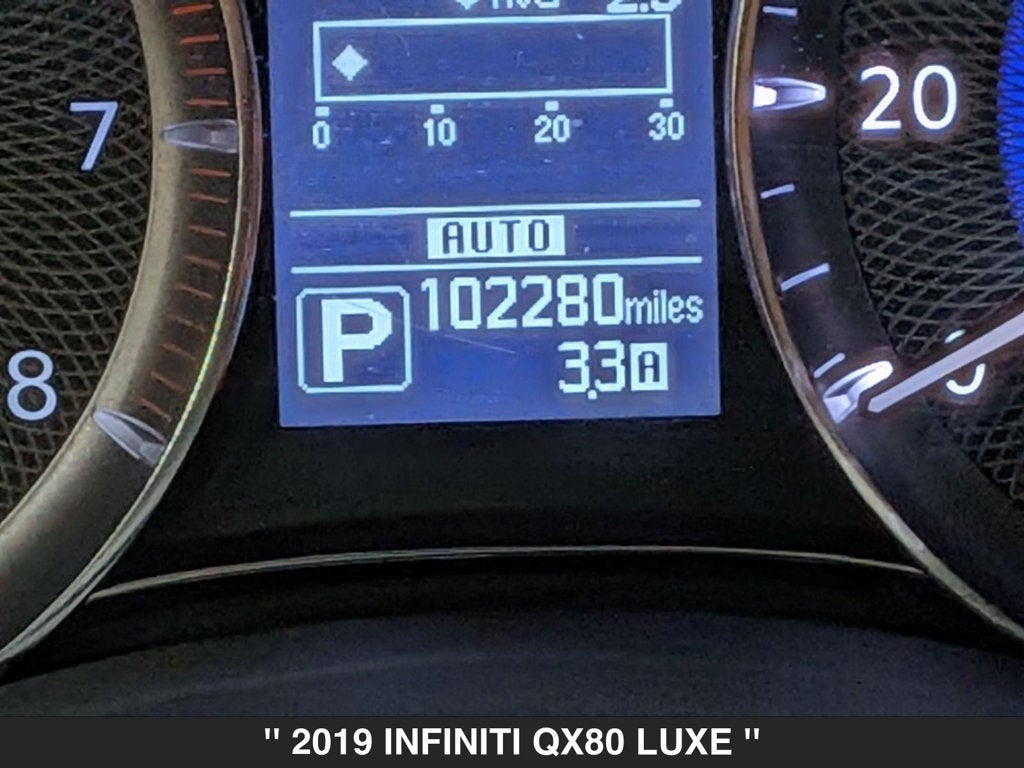 2019 INFINITI QX80 LUXE