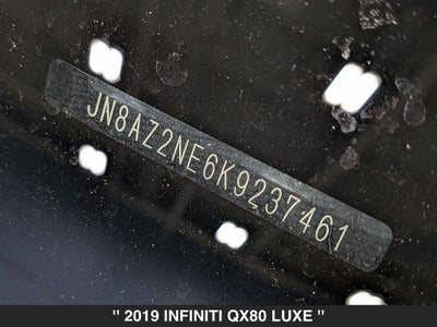 2019 INFINITI QX80 LUXE