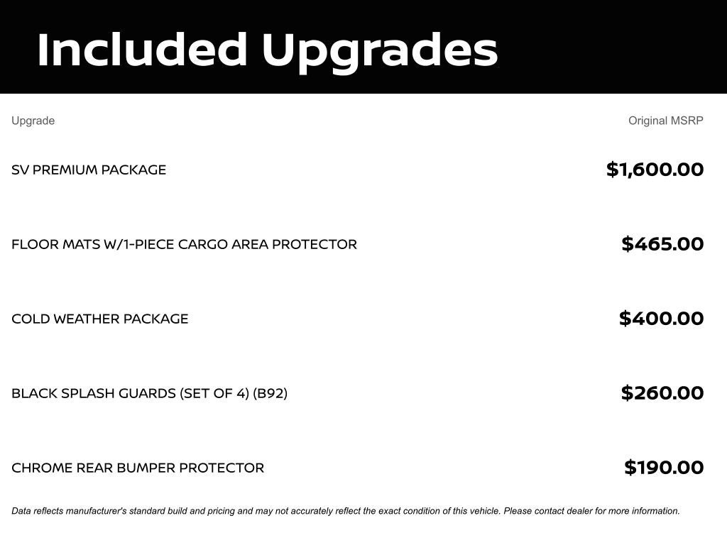 2026 Nissan Rogue SV