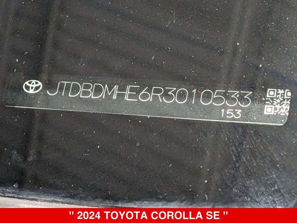 2024 Toyota Corolla Hybrid SE