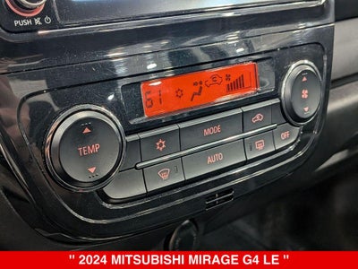 2024 Mitsubishi Mirage G4 LE
