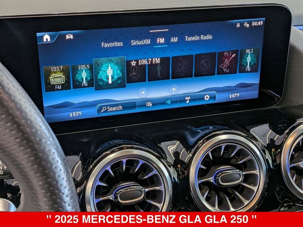 2025 Mercedes-Benz GLA GLA 250 4MATIC®