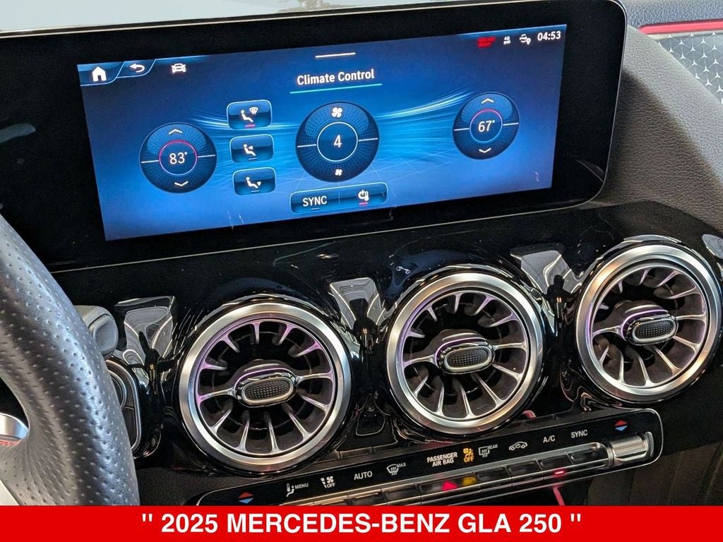 2025 Mercedes-Benz GLA GLA 250 4MATIC®