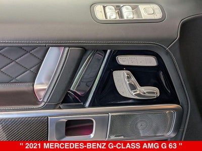 2021 Mercedes-Benz G-Class G 63 AMG® 4MATIC®