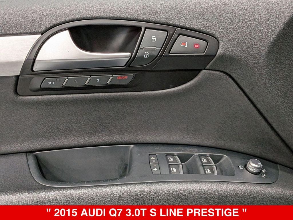 2015 Audi Q7 3.0T S line Prestige quattro