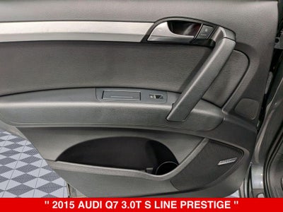 2015 Audi Q7 3.0T S line Prestige quattro