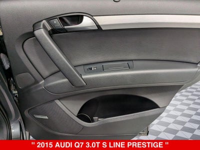 2015 Audi Q7 3.0T S line Prestige quattro