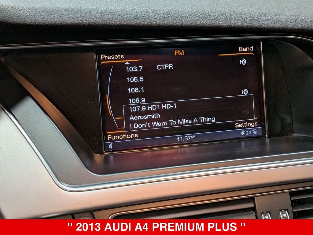 2013 Audi A4 2.0T Premium Plus quattro