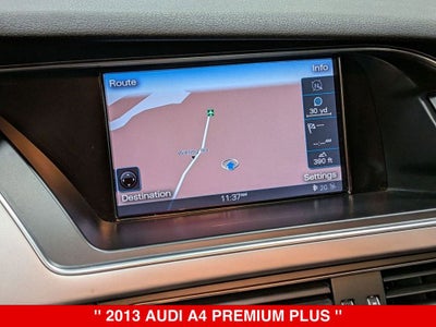 2013 Audi A4 2.0T Premium Plus quattro