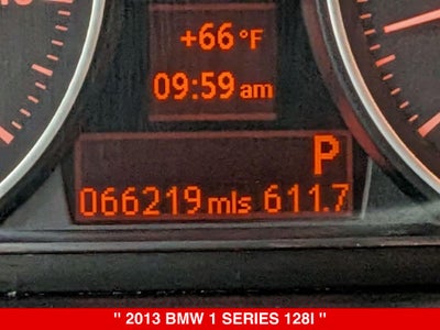 2013 BMW 1 Series 128i