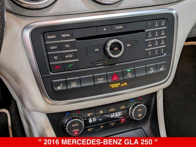 2016 Mercedes-Benz GLA GLA 250 4MATIC®
