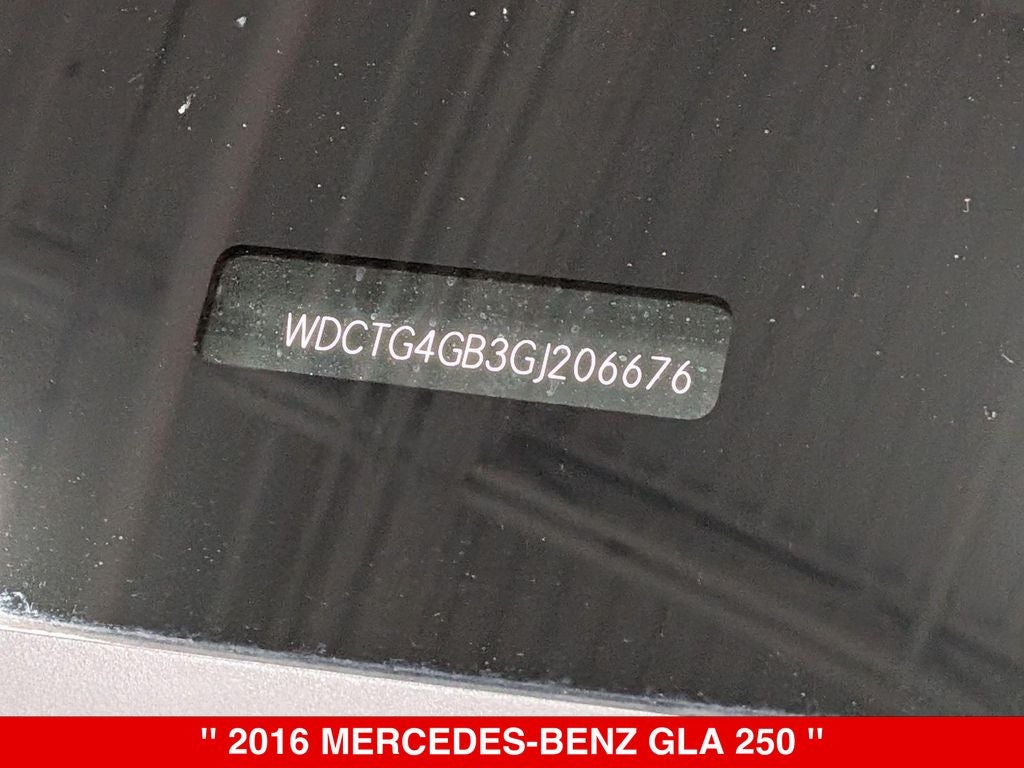 2016 Mercedes-Benz GLA GLA 250 4MATIC®