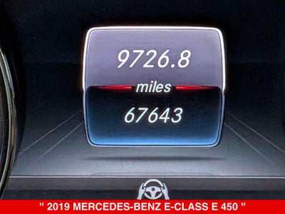 2019 Mercedes-Benz E-Class E 450 4MATIC®