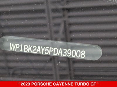 2023 Porsche Cayenne Coupe Turbo GT
