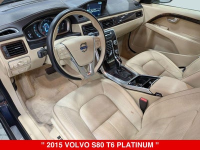2015 Volvo S80 T6 Platinum