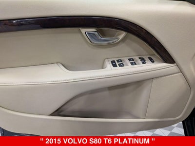 2015 Volvo S80 T6 Platinum