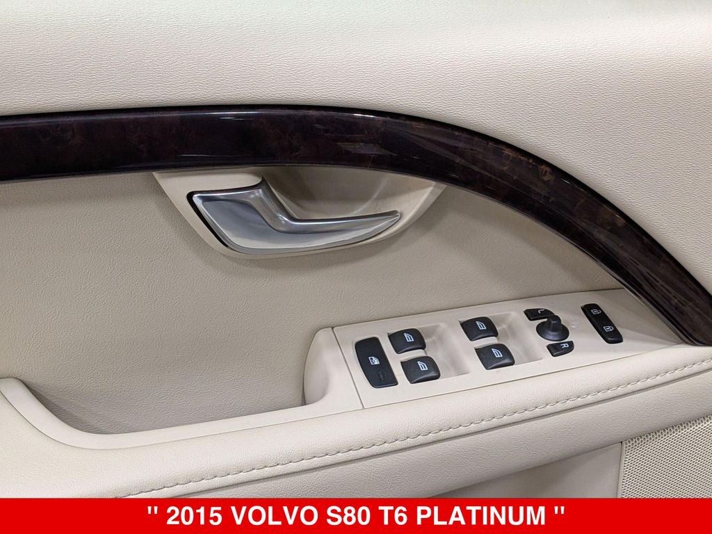 2015 Volvo S80 T6 Platinum