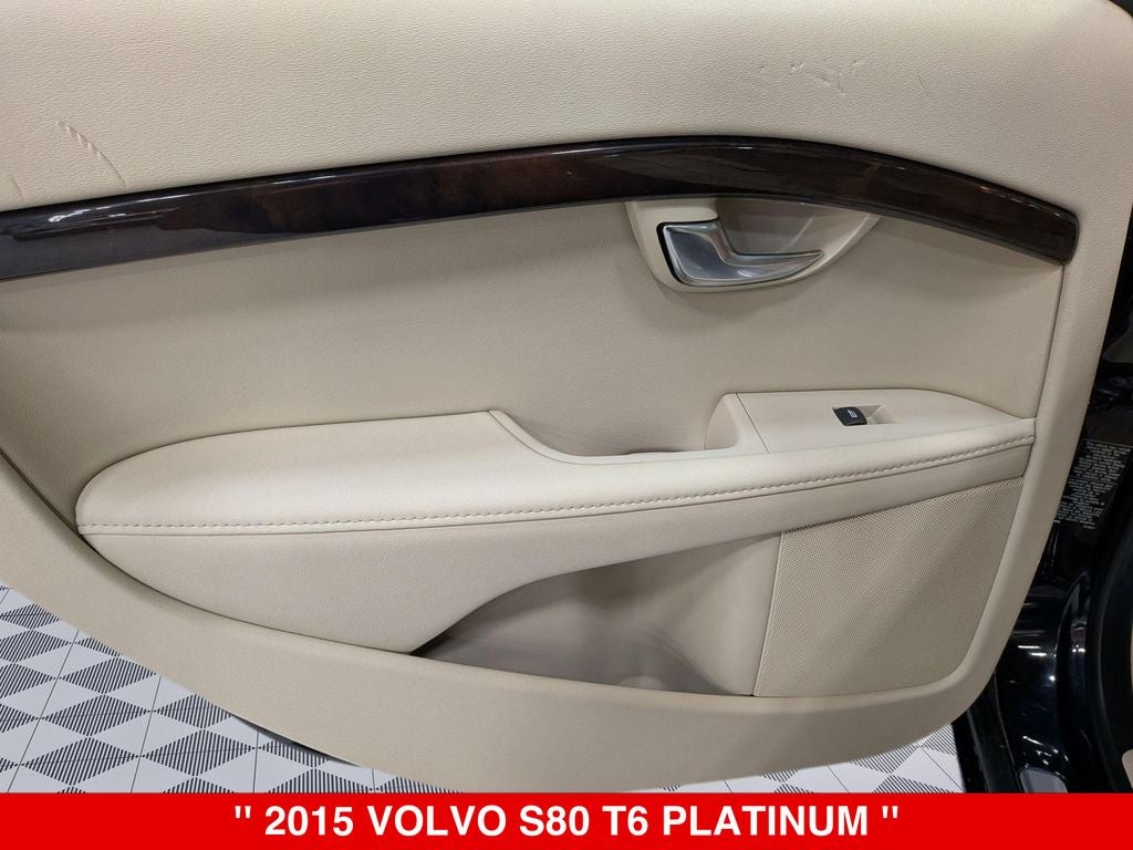 2015 Volvo S80 T6 Platinum