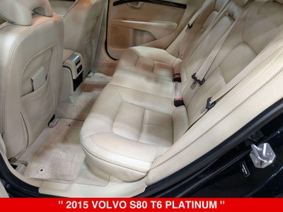 2015 Volvo S80 T6 Platinum