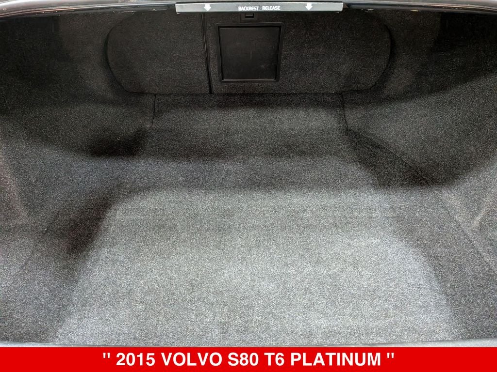 2015 Volvo S80 T6 Platinum