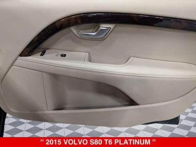 2015 Volvo S80 T6 Platinum