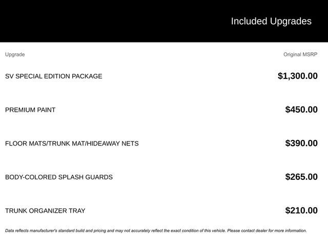 2026 Nissan Altima SV Special Edition