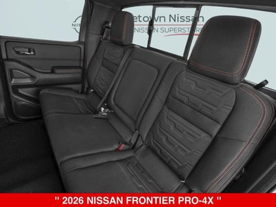 2026 Nissan Frontier Crew Cab PRO-4X®