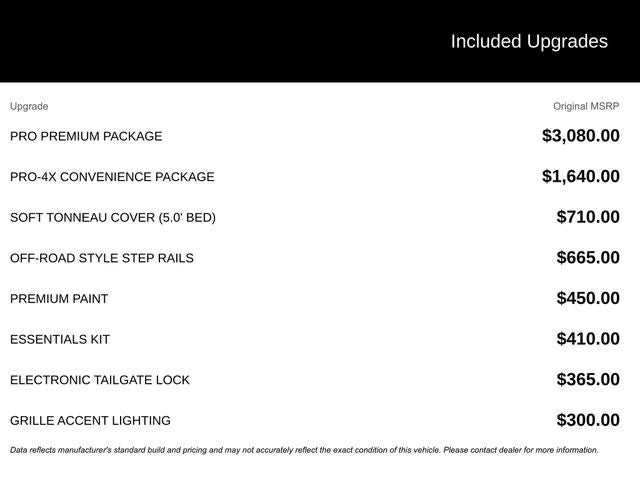 2026 Nissan Frontier Crew Cab PRO-4X®