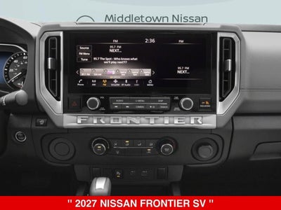2027 Nissan Frontier Crew Cab SV Long Bed
