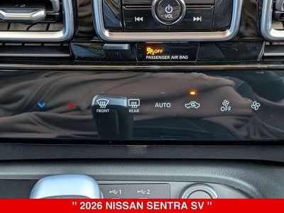 2026 Nissan Sentra SV