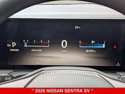 2026 Nissan Sentra SV