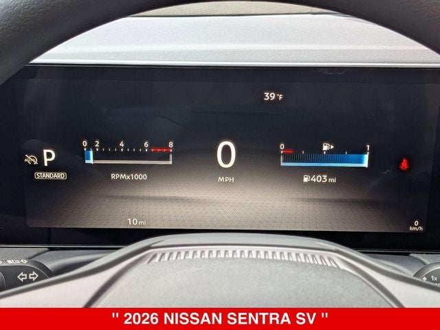 2026 Nissan Sentra SV