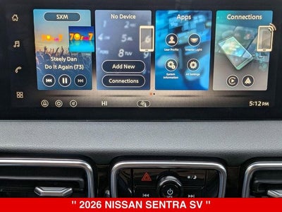 2026 Nissan Sentra SV