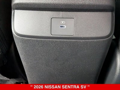 2026 Nissan Sentra SV