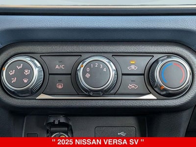 2025 Nissan Versa SV