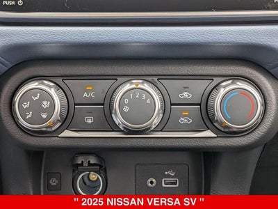 2025 Nissan Versa SV
