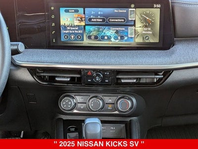 2025 Nissan Kicks SV AWD NISSAN CERTIFIED