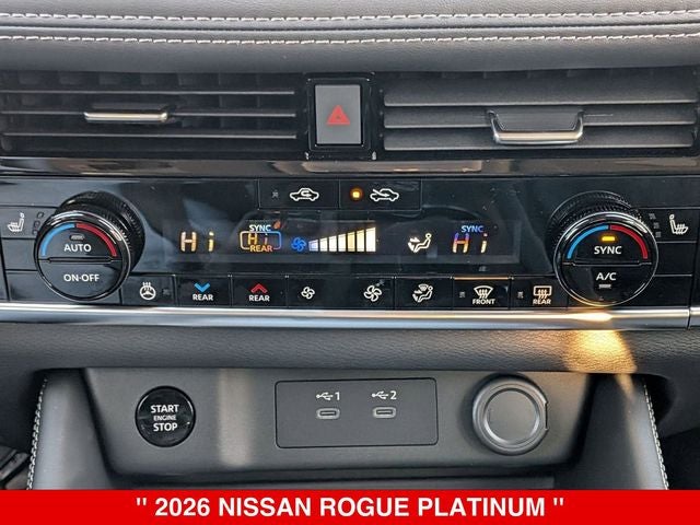 2026 Nissan Rogue Platinum