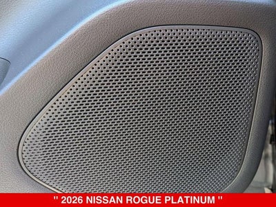 2026 Nissan Rogue Platinum