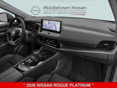 2026 Nissan Rogue Platinum