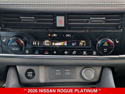 2026 Nissan Rogue Platinum