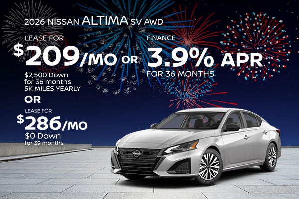 2026 Nissan Altima SV