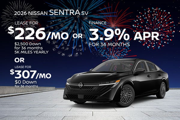 2026 Nissan Sentra SV